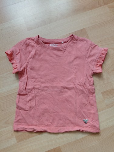 Shirt 104 rosa mit - 104,