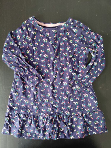 Kleid langarm 104 blau - langarm, 98/104